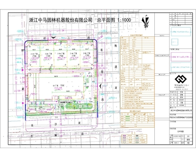 年組裝60萬臺套園林機械產品技改項目建設工程規劃許可調整批前公告